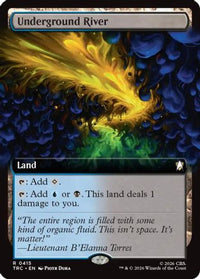 Underground River (Extended Art) -  (TRC-415) - Commander: Star Trek