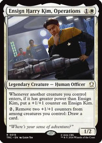 Ensign Harry Kim, Operations -  (TRC-015) - Commander: Star Trek