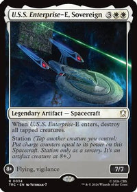 U.S.S. Enterprise-E, Sovereign -  (TRC-034) - Commander: Star Trek