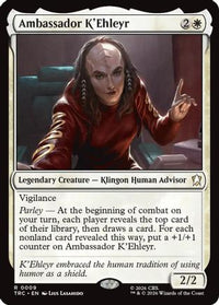 Ambassador K'Ehleyr (Surge Foil) -  Foil (TRC-009) - Commander: Star Trek