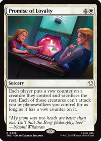 Promise of Loyalty (Surge Foil) -  Foil (TRC-426) - Commander: Star Trek