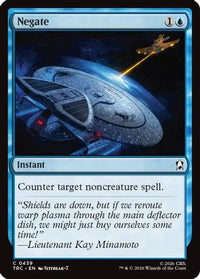 Negate -  (TRC-439) - Commander: Star Trek
