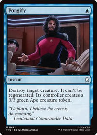 Pongify -  (TRC-441) - Commander: Star Trek