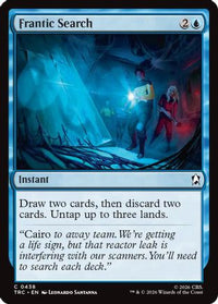 Frantic Search (Surge Foil) -  Foil (TRC-438) - Commander: Star Trek