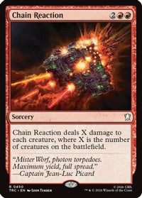 Chain Reaction -  (TRC-450) - Commander: Star Trek