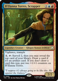 B'Elanna Torres, Scrapper (Surge Foil) -  Foil (TRC-082) - Commander: Star Trek