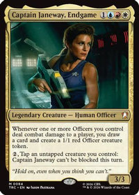 Captain Janeway, Endgame (Surge Foil) -  Foil (TRC-084) - Commander: Star Trek