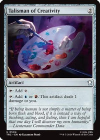 Talisman of Creativity (Surge Foil) -  Foil (TRC-504) - Commander: Star Trek