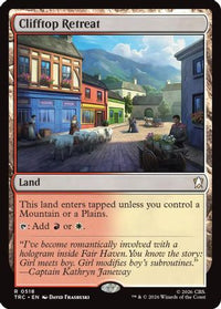 Clifftop Retreat (Surge Foil) -  Foil (TRC-518) - Commander: Star Trek