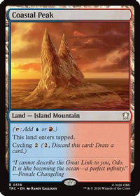 Coastal Peak (Surge Foil) -  Foil (TRC-519) - Commander: Star Trek