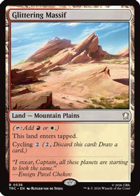 Glittering Massif (Surge Foil) -  Foil (TRC-536) - Commander: Star Trek