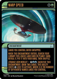 Warp Speed (Showcase) -  (TRK-387) - Star Trek