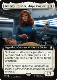 Beverly Crusher, Ship's Doctor (Extended Art) -  (TRC-214) - Commander: Star Trek