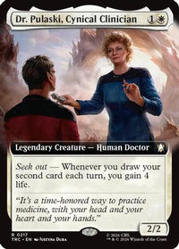 Dr. Pulaski, Cynical Clinician (Extended Art) -  (TRC-217) - Commander: Star Trek