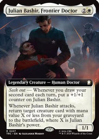 Julian Bashir, Frontier Doctor (Extended Art) -  (TRC-227) - Commander: Star Trek