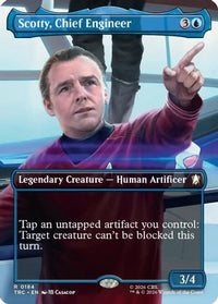 Scotty, Chief Engineer (Borderless) -  (TRC-184) - Commander: Star Trek