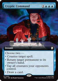 Cryptic Command (Extended Art) -  (TRC-252) - Commander: Star Trek