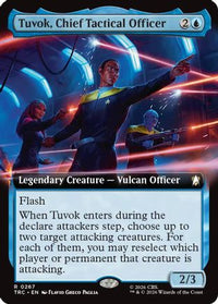 Tuvok, Chief Tactical Officer (Extended Art) -  (TRC-267) - Commander: Star Trek
