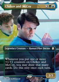 Chekov and McCoy (Borderless) -  (TRC-183) - Commander: Star Trek