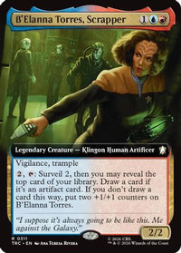 B'Elanna Torres, Scrapper (Extended Art) -  (TRC-311) - Commander: Star Trek