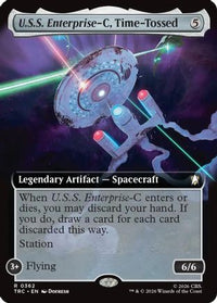 U.S.S. Enterprise-C, Time-Tossed (Extended Art) -  (TRC-362) - Commander: Star Trek