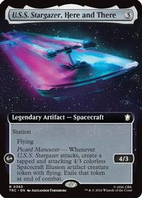 U.S.S. Stargazer, Here and There (Extended Art) -  (TRC-365) - Commander: Star Trek
