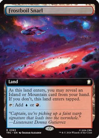 Frostboil Snarl (Extended Art) -  (TRC-383) - Commander: Star Trek