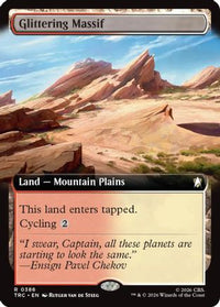 Glittering Massif (Extended Art) -  (TRC-386) - Commander: Star Trek