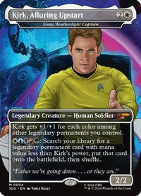 Kirk, Alluring Upstart - Sisay, Weatherlight Captain (Borderless) -  (SDS-004) - Star Trek: Stardates