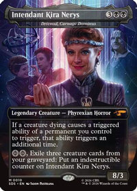 Intendant Kira Nerys - Drivnod, Carnage Dominus (Borderless) -  Foil (SDS-010) - Star Trek: Stardates