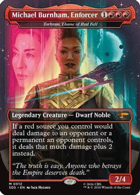 Michael Burnham, Enforcer - Torbran, Thane of Red Fell (Borderless) -  (SDS-012) - Star Trek: Stardates
