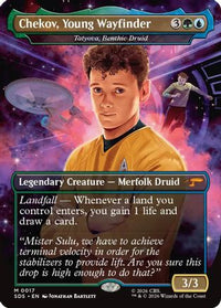 Chekov, Young Wayfinder - Tatyova, Benthic Druid (Borderless) -  (SDS-017) - Star Trek: Stardates