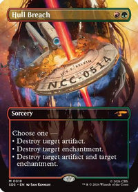 Hull Breach (Borderless) -  Foil (SDS-018) - Star Trek: Stardates