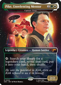 Pike, Unrelenting Mentor - Captain Sisay (Borderless) -  (SDS-022) - Star Trek: Stardates