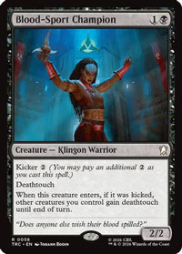 Blood-Sport Champion (Surge Foil) -  Foil (TRC-058) - Commander: Star Trek