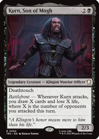 Kurn, Son of Mogh (Surge Foil) -  Foil (TRC-060) - Commander: Star Trek
