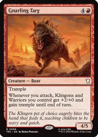 Gnarling Targ -  (TRC-069) - Commander: Star Trek