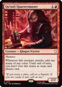 Qo'noS Quartermaster -  (TRC-074) - Commander: Star Trek