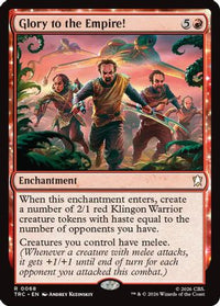 Glory to the Empire! (Surge Foil) -  Foil (TRC-068) - Commander: Star Trek