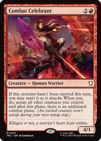 Combat Celebrant (Surge Foil) -  Foil (TRC-451) - Commander: Star Trek