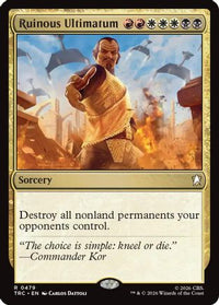 Ruinous Ultimatum -  (TRC-479) - Commander: Star Trek