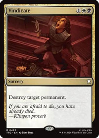 Vindicate -  (TRC-482) - Commander: Star Trek