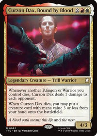 Curzon Dax, Bound by Blood (Surge Foil) -  Foil (TRC-092) - Commander: Star Trek
