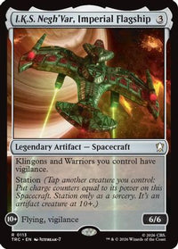 I.K.S. Negh'Var, Imperial Flagship (Surge Foil) -  Foil (TRC-113) - Commander: Star Trek