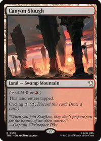 Canyon Slough (Surge Foil) -  Foil (TRC-516) - Commander: Star Trek