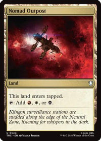 Nomad Outpost (Surge Foil) -  Foil (TRC-544) - Commander: Star Trek