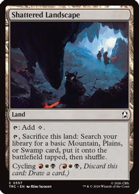 Shattered Landscape (Surge Foil) -  Foil (TRC-557) - Commander: Star Trek