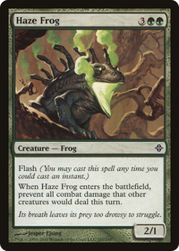 Haze Frog [Rise of the Eldrazi]