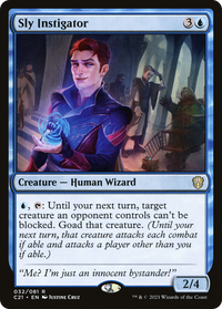 Sly Instigator [Commander 2021]