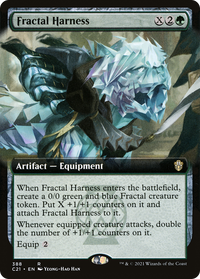 Fractal Harness (Extended Art) [Commander 2021]